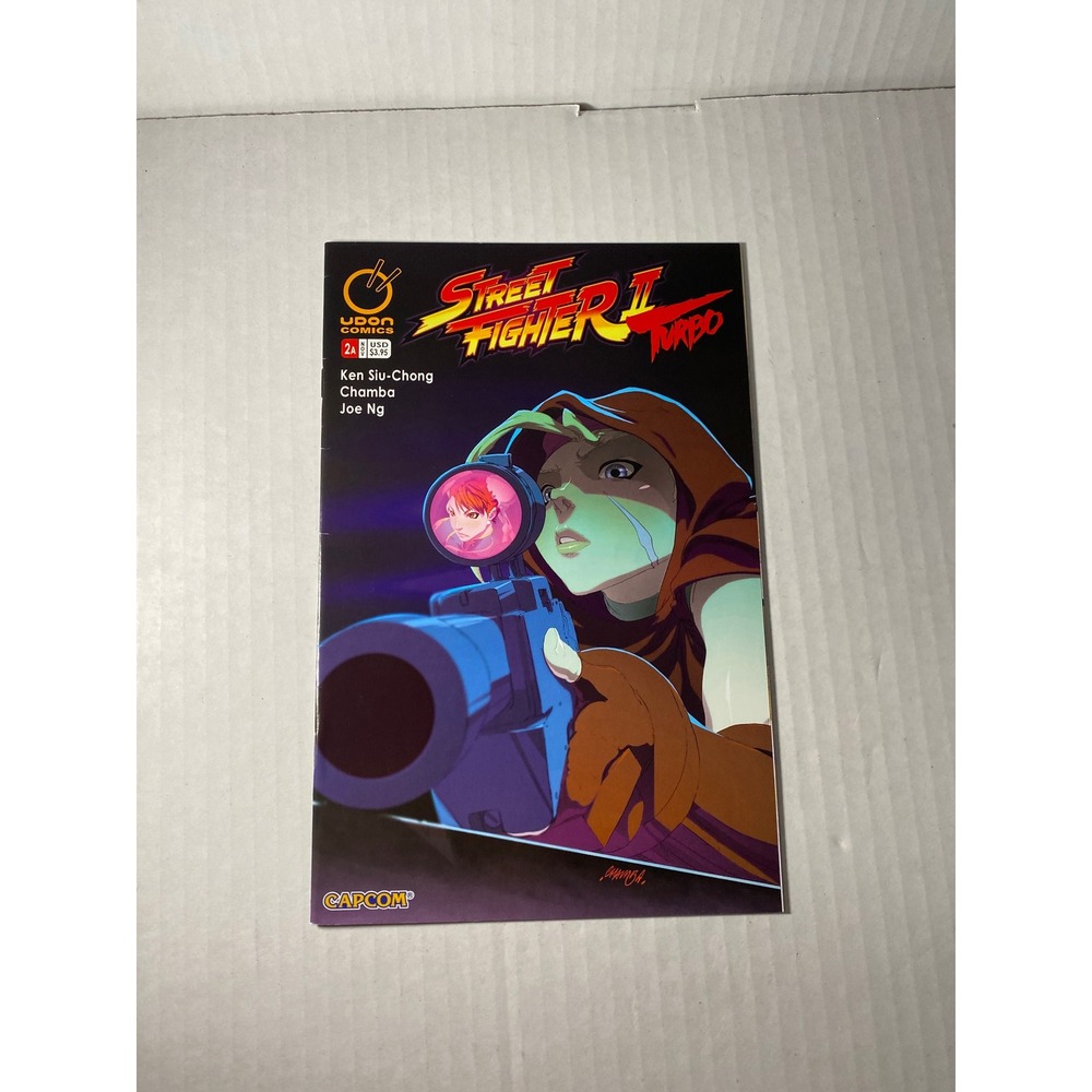 Street Fighter II Turbo #2 Udon Comics Capcom Chamba Cover A 2008